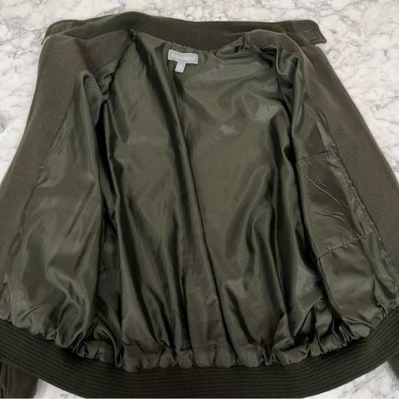 Vintage Evergreen wool bomber jacket men’s medium olive army green - Picture 5 of 9